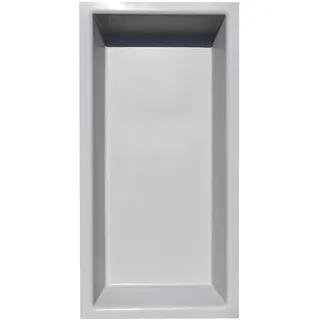 Wacredo GFK Rechteckbecken (Schwarz) 240 x 120 x 35cm Kneippbecken Teichbecken Wasserspielbecken architektonisches Wasserbecken für Wasserspiel Glasfaser (Grau)