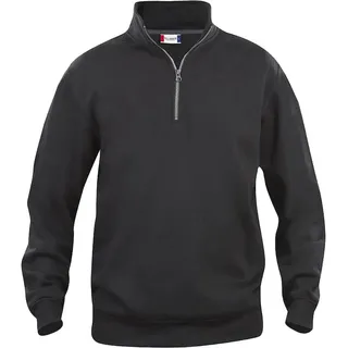 New Wave Basic Half Zip - schwarz XL
