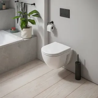 Duravit D-Code Wand-WC Compact, Ausführung kurz, 2515090000