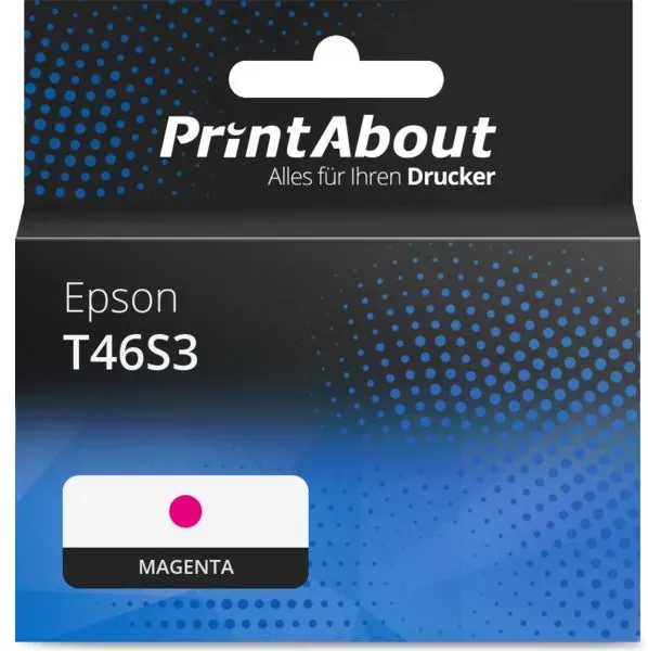 Druckerpatrone kompatibel mit Epson T46S3 - Magenta
