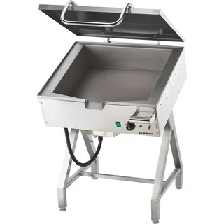 Stalgast Edelstahl Kippbratpfanne, 100 Koteletts/h, 700x786x912 mm (BxTxH)