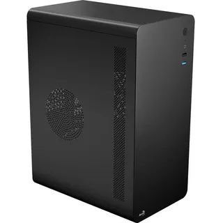 AeroCool PC Gehäuse CS-110-S-BK-v1 Mini-Tower schwarz