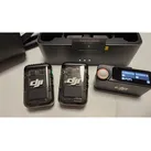 Dji Mic 2 Wireless Laval ier Mikrofon Rausch unterdrückung 32bit 48kHz schwimmende interne Aufzeichnung 250m Reichweite 18h Batterie mit Lade koffer