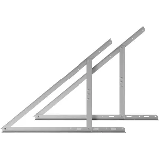 Anker SOLIX Bodenhalterung 1160x2,5mm, Aluminiumlegierung, grau