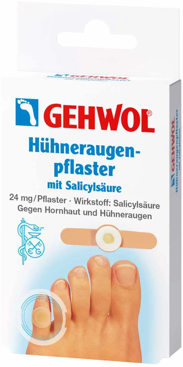 GEHWOL Hühneraugen-Pflaster mit Salicylsäure 6 Stück
