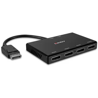 Lindy 4 Port DisplayPort 1.2 MST Hub
