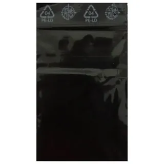 Livepac Office 500 Druckverschlussbeutel 60 X 80 schwarz