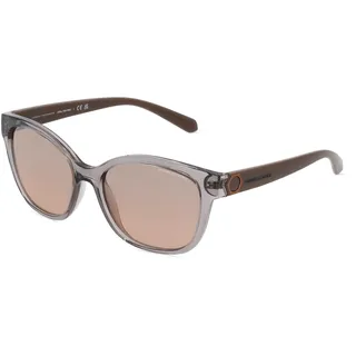 Armani Exchange AX4127S Damen-Sonnenbrille Vollrand Butterfly Kunststoff-Gestell, grau