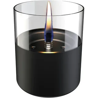 Tenderflame – Tenderflame Lantern – Poppy 14 Tischkerze aus schwarzer Eiche, nachfüllbar mit TenderFuel-Flüssigkeit
