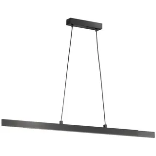 Schöner Wohnen SCHÖNER WOHNEN-Kollektion LED-Pendelleuchte Stripe Alu, Eisen, Stahl & Metall Schwarz