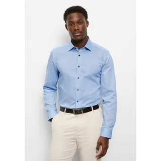 OLYMP Businesshemd OLYMP Level Five, body fit, Businesshemd, New York Kent blau 37