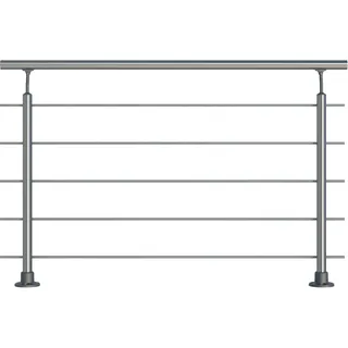 DOLLE Geländer-Set PS 010 150 cm Aluminium