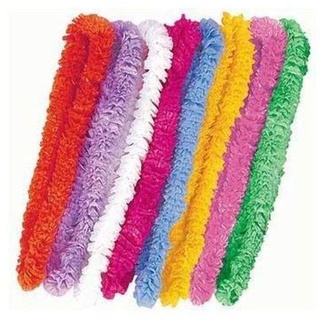 DESPEDIDAS LOWCOST Halskette Hawaiian gelb Kunststoff Farbe (8435082715801)