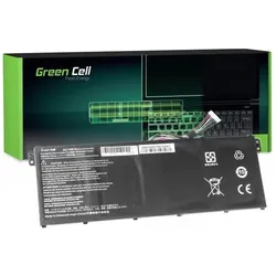 GreenCell AC52 (3 Zellen, 2100 mAh), Notebook Akku, Schwarz