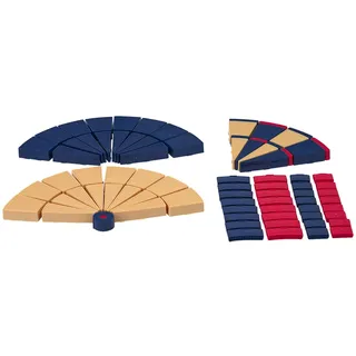 Kings Dart Dart-Segmente-Set Profi Blau-Rot