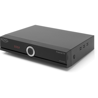 XORO HRT 8772 HDD - 2TB Full-HD DVB-C/T2 Receiver mit Twin Tuner, Freenet TV integriert, inkl. 2TB Festplatte, HDMI, USB PVR Ready, MiniSCART, 12V, schwarz