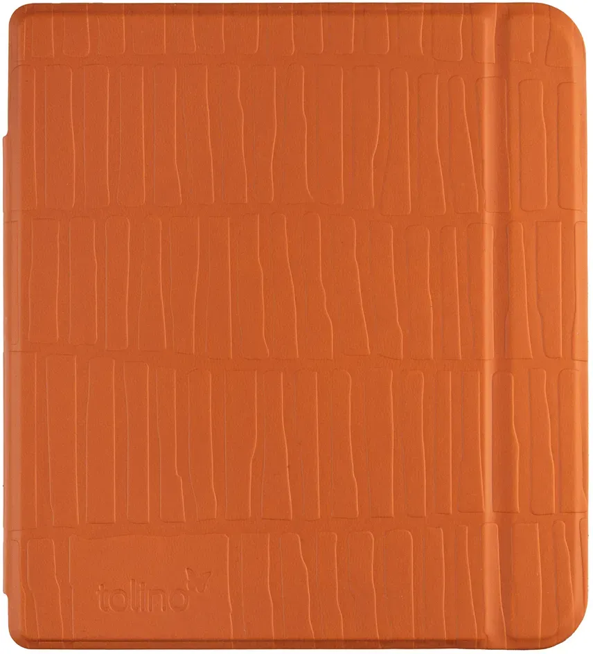 tolino vision color - Tasche Slim - Orange Vertical Lines