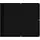 Balkonverkleidung 90 x 800 cm Schwarz Polyester