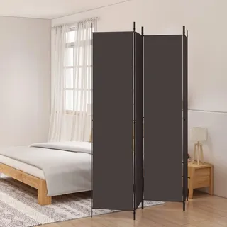 vidaXL Myheimly Paravent,Raumtrenner Raumteiler Trennwand Umkleide Sichtschutz Spanische Wand Wohnzimmer Schlafzimmer,Stoff x 200 cm