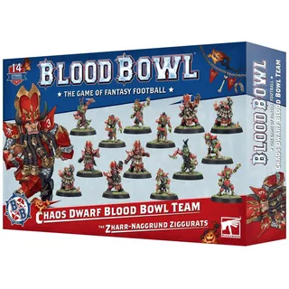 Games Workshop - Warhammer - Blood Bowl: Chaos Zwergteam - Die Zharr-Naggrund Ziggurats