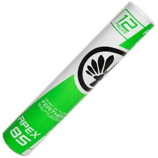 Oliver Damen, Herren Badmintonball Apex 85/77 weiß Einheitsgröße