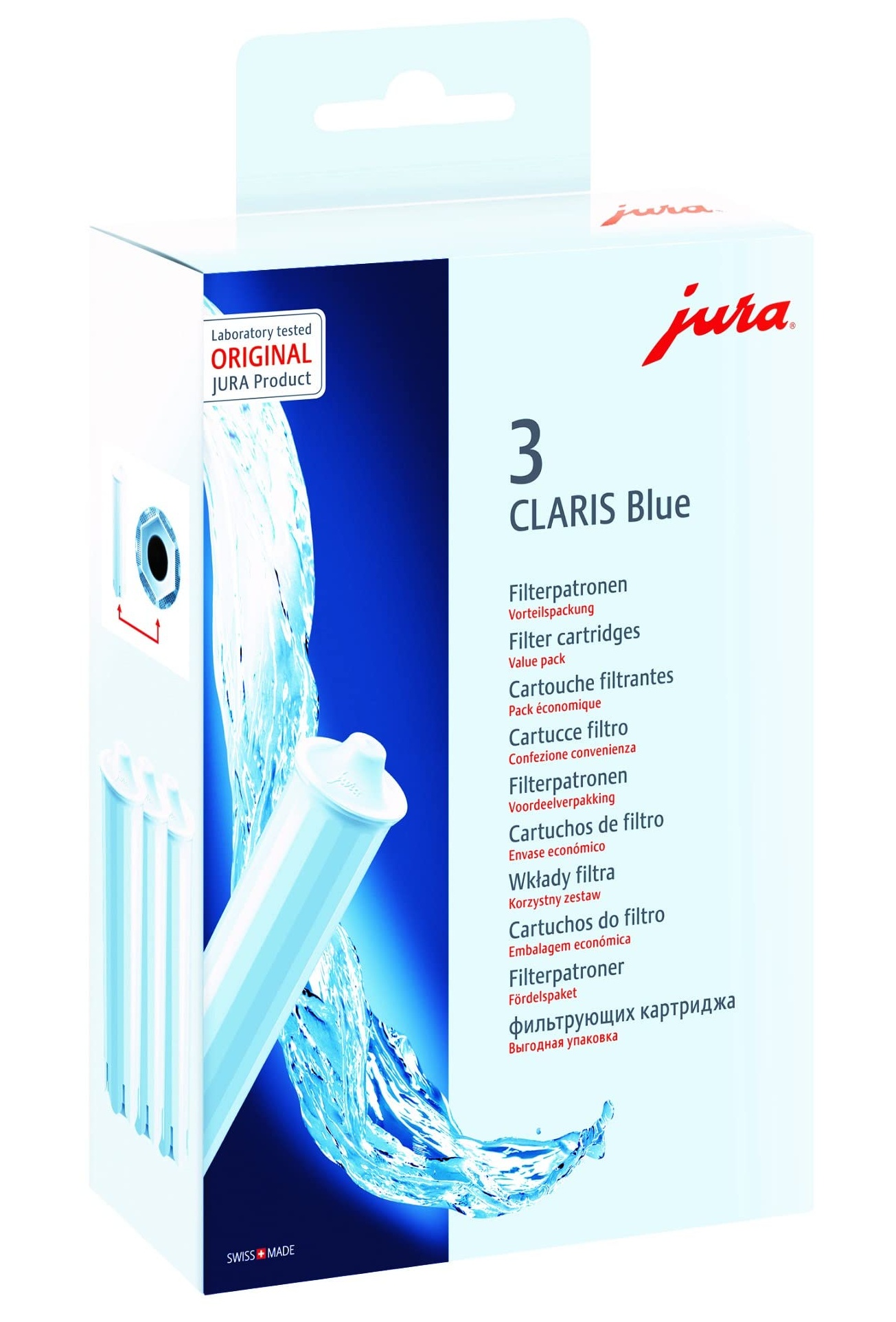 Bild Claris Blue Filterpatrone 3er Pack