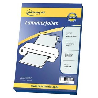 kompatible Ware Laminierfolien glänzend für A4