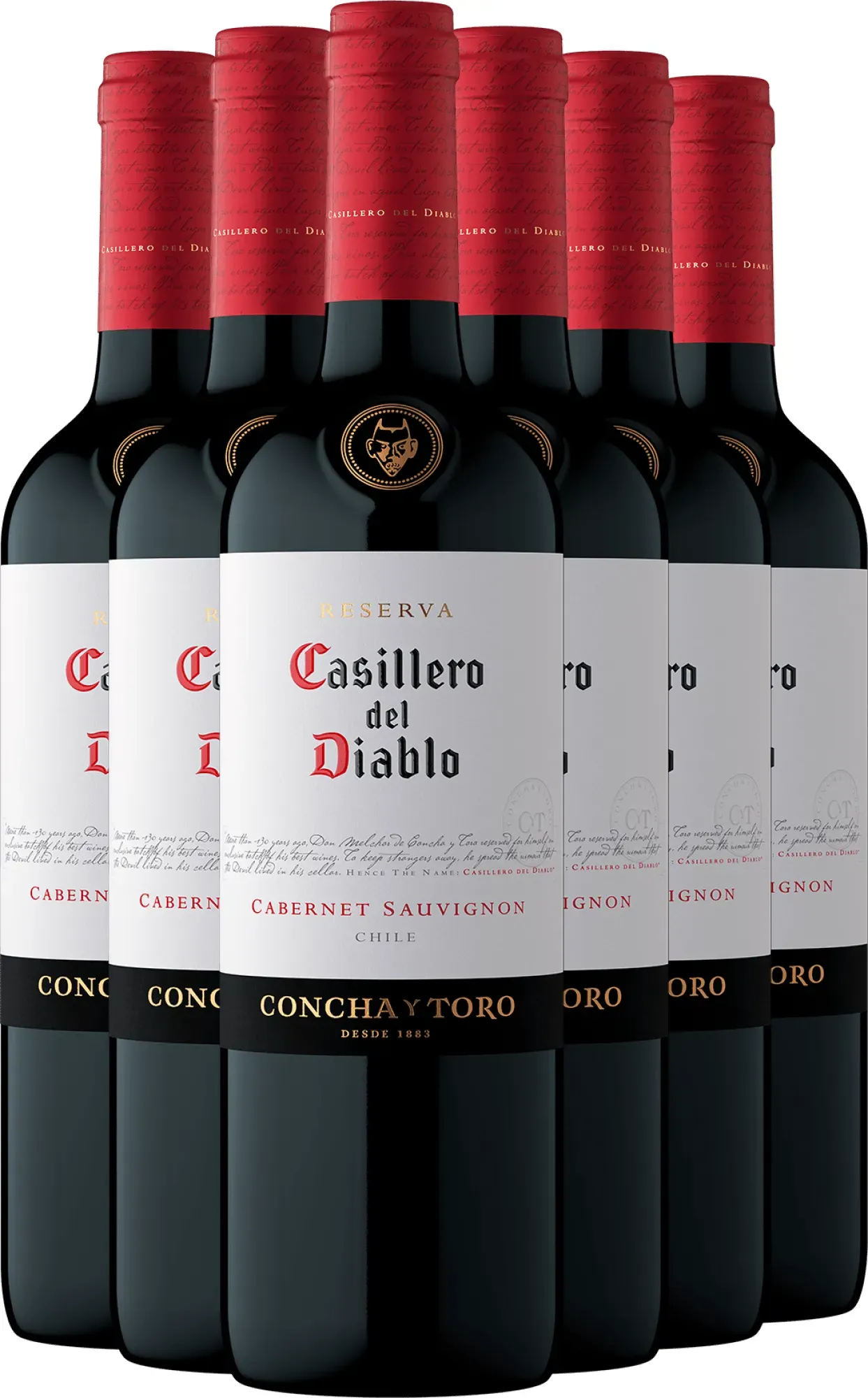 2023 Casillero del Diablo Reserva Cabernet Sauvignon im 6er-Vorratspaket