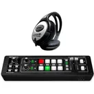 Roland HDMI-Video-Switcher V-1HD mit Kopfhörer, Switch Box