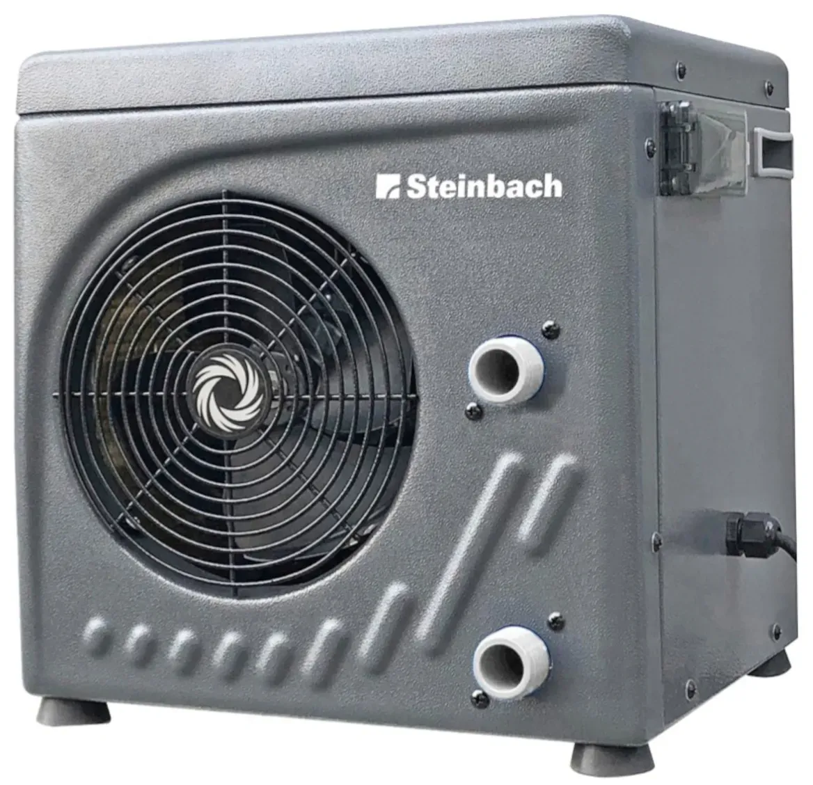 Steinbach Wärmepumpe Mini – 049275 – Automatische Wärmepumpe für Pools bis 20.000 l – Mit LED-Display und integriertem Durchflusssensor