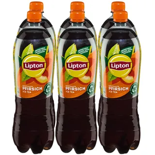 Lipton Eistee Pfirsich 1,25 Liter, 6er Pack