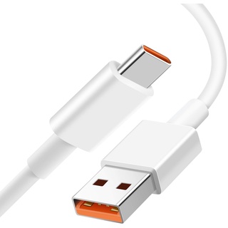 USB Typ C Kabel,USB C Ladekabel 120W 6A Charge Turbo Kabel für Xiaomi 14T Pro USB C Fast Charge Datenkabel für Poco X7 Pro X6 F6 M7 Pro Mi 14 Ultra 12 11 Ultra 12 Pro 13T Pro Redmi Note 14 Pro 13Pro 9
