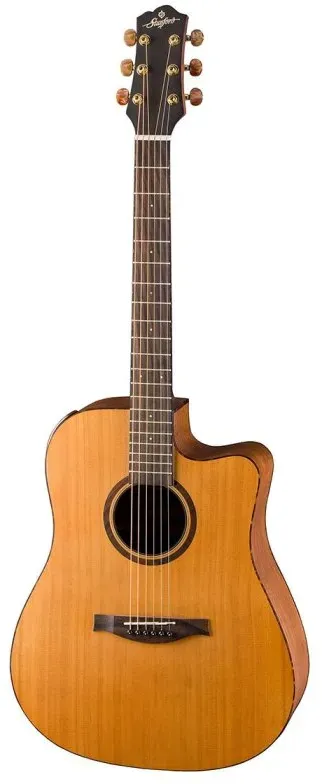 Stanford 46-D2-CM-ECW Westerngitarre