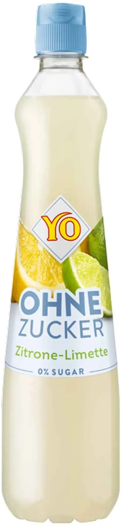 YO Sirup Zitrone-Limette ohne Zucker