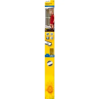 70093 Fliegengitter Balkontür, Insektenschutz Tür Premium, 100 x 215 cm, weiß