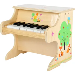 Small Foot Company Small foot 10724 - Klavier Kleiner Fuchs, Kinder-Musikinstrument, Holz/Kunststoff, 33x25x29cm
