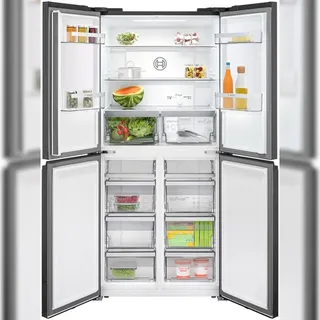 Bosch Serie 4 KMC85LEEA Multi Door (547 l, 1895 mm hoch, Grau)
