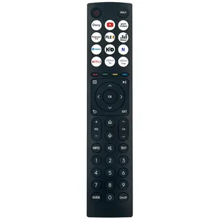 ALLIMITY ERF3A86 Ersatz Fernbedienung passend für Hisense QLED TV 55U7HQ 65U7HQ 55A85H 48A85H 65U8HQ 65A85H 65A9H 55U8HQ
