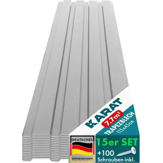 Karat Überdachung, Trapezblech