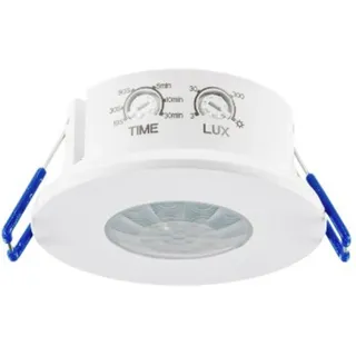 ChiliTec Bewegungsmelder IP65 PIR, Weiss