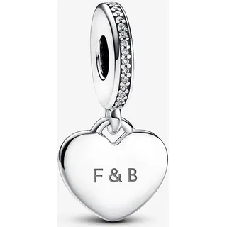 Pandora Gravierbares Herz Silber 798761C01