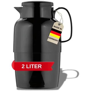 Helios Mondo Kunststoff-Isolierkanne, schwarz, 2 Liter