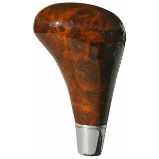 OMAC Schaltknauf Schaltknopf kompatibel mit Mercedes W202 W210 C208 C209 Edelholz Wurzelholz