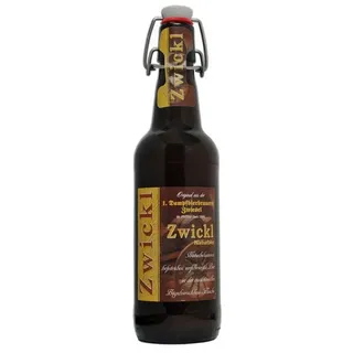 Einzelflasche Zwickl Naturbier/ Kellerbier 5,5% Alkohol mit Bügelverschluss ...
