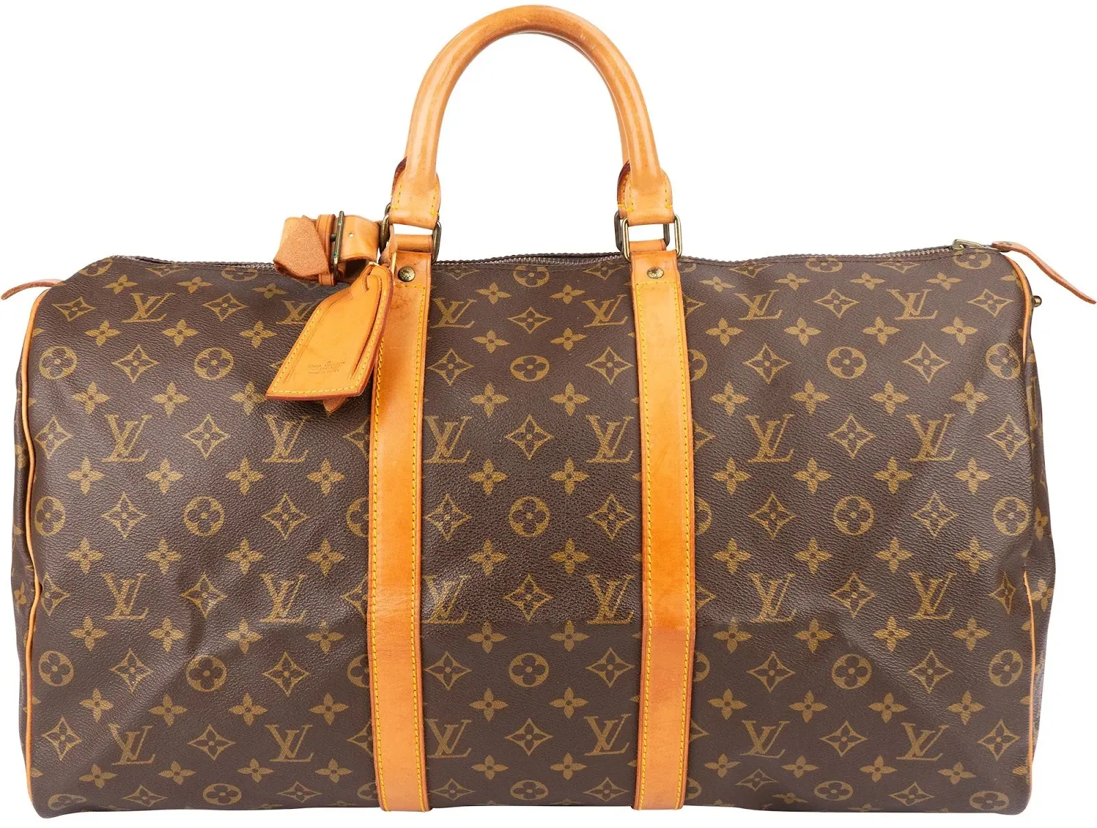 Louis Vuitton Louis Vuitton Monogram Canvas Keepall 50 Travel Bag Koffer24