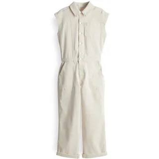 Opus Damen Jumpsuit | Denim Jumpsuit MALVIE Relaxed aus nachhaltigem BCI Cotton Mix Natural Glaze, 38 - 38W