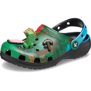 Crocs Unisex Kinder Minecraft Cls Clg K Clog, Multi, 30-31