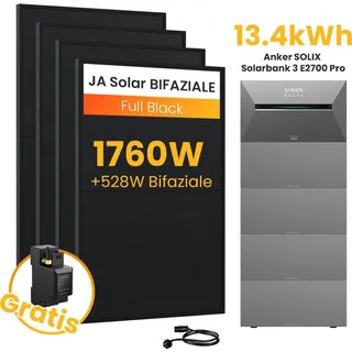 13,4 kWh inkl. 4 x B2700 Erweiterungsakku + Smarter Zähler + Stecker