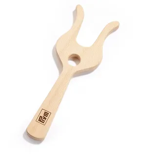 Prym 225145 Strickgabel zum Basteln von Kordeln, Holz, 18 x 6 cm