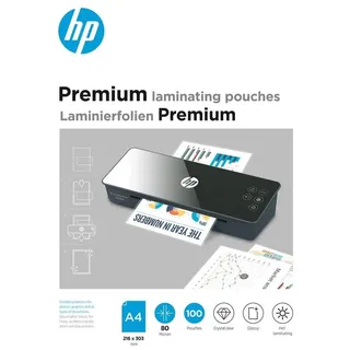 HP Laminierfolien glänzend 80 mikron A4